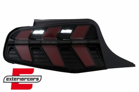 Full LED stražnja svjetla SEQ žmigavci (smoke) / Ford Mustang V (2010-2012), LDFO92