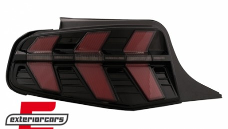 Full LED stražnja svjetla SEQ žmigavci (smoke) / Ford Mustang V (2010-2012), LDFO92