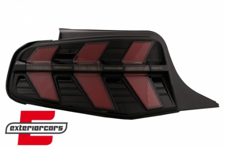 Full LED stražnja svjetla SEQ žmigavci (smoke) / Ford Mustang V (2010-2012), LDFO92