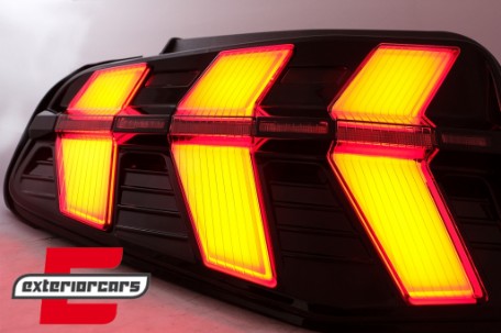 Full LED stražnja svjetla SEQ žmigavci (smoke) / Ford Mustang V (2010-2012), TLFMU7LED