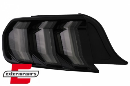 Full LED stražnja svjetla SEQ žmigavci (smoke) / Ford Mustang VI S550 (2015-2022), LDFO90