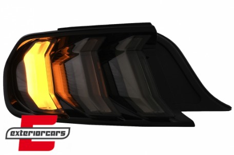 Full LED stražnja svjetla SEQ žmigavci (smoke) / Ford Mustang VI S550 (2015-2022), LDFO90