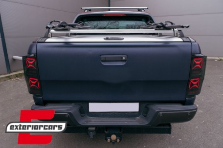 Full LED stražnja svjetla SEQ žmigavci (smoke) / Ford Ranger (2012-2018), LDFO98