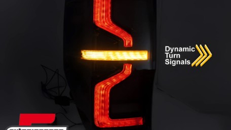 Full LED stražnja svjetla SEQ žmigavci (smoke) / Ford Ranger (2012-2018), LDFO99
