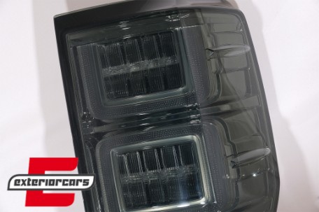 Full LED stražnja svjetla SEQ žmigavci (smoke) / Ford Ranger (2012-2022), LDFO91