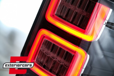 Full LED stražnja svjetla SEQ žmigavci (smoke) / Ford Ranger (2012-2022), LDFO91