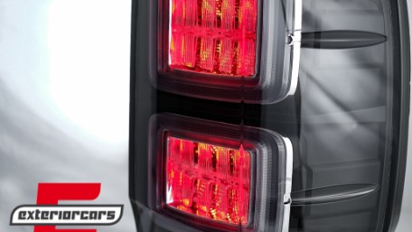 Full LED stražnja svjetla SEQ žmigavci (smoke) / Ford Ranger (2012-2022), LDFO91