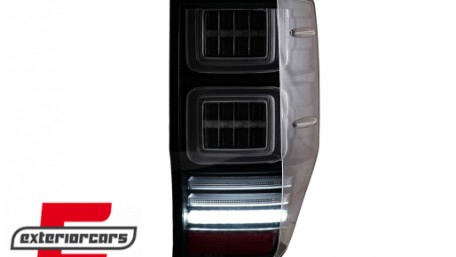 Full LED stražnja svjetla SEQ žmigavci (smoke) / Ford Ranger (2012-2022), LDFO91