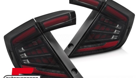 Full LED stražnja svjetla SEQ žmigavci (smoke) / Honda Civic Mk10 (2016-2021) Hatchback, LDHO12