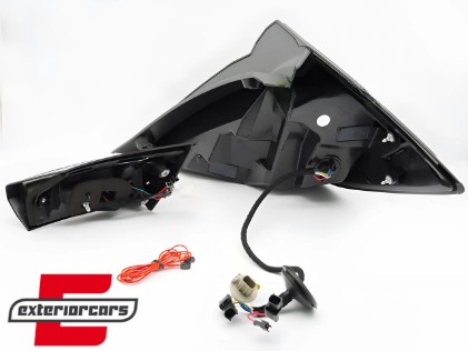 Full LED stražnja svjetla SEQ žmigavci (smoke) / Honda Civic Mk10 (2016-2021) Hatchback, LDHO13