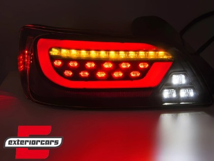 Full LED stražnja svjetla SEQ žmigavci (smoke) / Honda S2000 (2000-2009), LDHO14