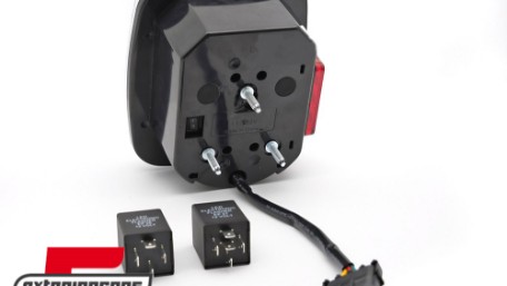 Full LED stražnja svjetla SEQ žmigavci (smoke) / Jeep Wrangler YJ TJ (1991-2006), LDCH45