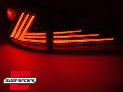 Full LED stražnja svjetla SEQ žmigavci (smoke) / Lexus IS XE20 (2006-2012), LDLE17