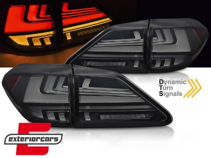 Full LED stražnja svjetla SEQ žmigavci (smoke) / Lexus RX III AL10 (2009-2012), LDLE18