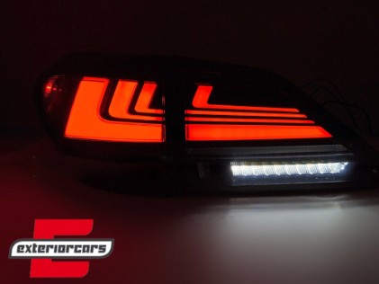 Full LED stražnja svjetla SEQ žmigavci (smoke) / Lexus RX III AL10 (2009-2012), LDLE18