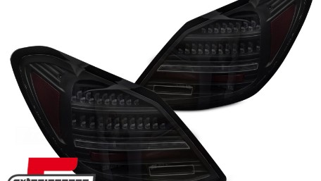 Full LED stražnja svjetla SEQ žmigavci (smoke) / Mercedes C klasa W205 limuzina (2014-2021), LDMEH0