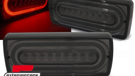 Full LED stražnja svjetla SEQ žmigavci (smoke) / Mercedes G-klasa W463 (1990-2012), LDMEB7