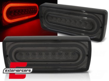 Full LED stražnja svjetla SEQ žmigavci (smoke) / Mercedes G-klasa W463 (1990-2012), LDMEB7