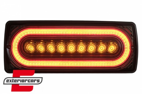 Full LED stražnja svjetla SEQ žmigavci (smoke) / Mercedes G-klasa W463 (1990-2012), LDMEB7