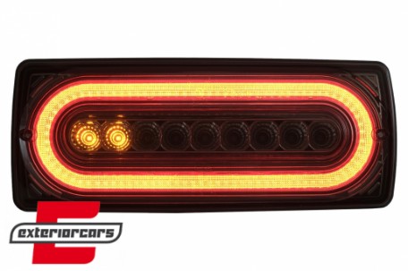 Full LED stražnja svjetla SEQ žmigavci (smoke) / Mercedes G-klasa W463 (1990-2012), LDMEB7