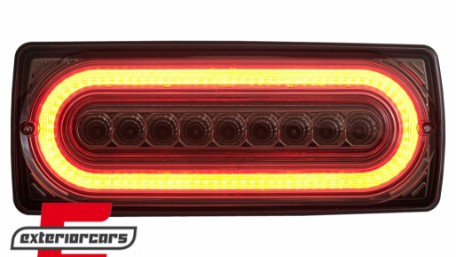 Full LED stražnja svjetla SEQ žmigavci (smoke) / Mercedes G-klasa W463 (1990-2012), LDMEB7