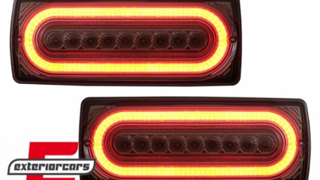 Full LED stražnja svjetla SEQ žmigavci (smoke) / Mercedes G-klasa W463 (1990-2012), LDMEB7