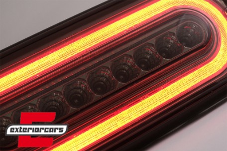 Full LED stražnja svjetla SEQ žmigavci (smoke) / Mercedes G-klasa W463 (1990-2012), LDMEB7