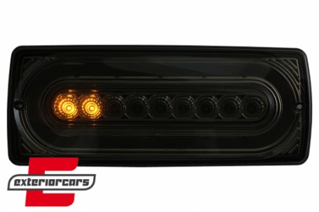 Full LED stražnja svjetla SEQ žmigavci (smoke) / Mercedes G-klasa W463 (1990-2012), LDMEB7