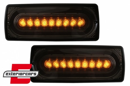 Full LED stražnja svjetla SEQ žmigavci (smoke) / Mercedes G-klasa W463 (1990-2012), LDMEB7