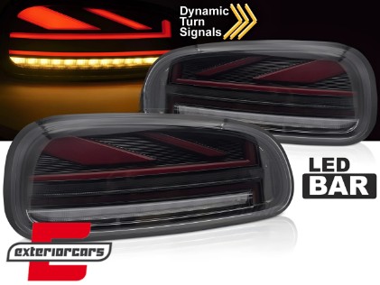 Full LED stražnja svjetla SEQ žmigavci (smoke) / MINI COOPER F54 CLUBMAN (2015-2019), LDMC30