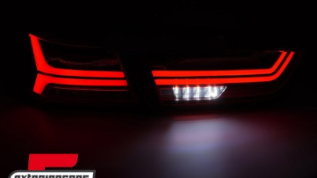 Full LED stražnja svjetla SEQ žmigavci (smoke) / Mitsubishi Lancer 8 limuzina (2007-2017), LDMI12