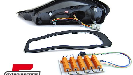 Full LED stražnja svjetla SEQ žmigavci (smoke) / Porsche Boxster 986 (1996-2004), LDPO43