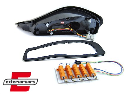 Full LED stražnja svjetla SEQ žmigavci (smoke) / Porsche Boxster 986 (1996-2004), LDPO43