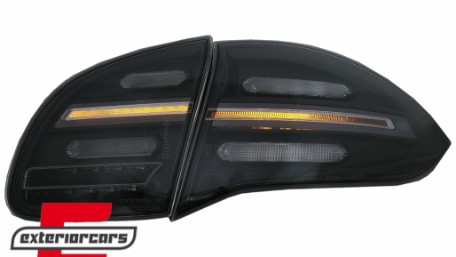 Full LED stražnja svjetla SEQ žmigavci (smoke) / Porsche Cayenne 958 (2010-2014), LDPO35