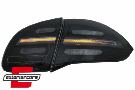 Full LED stražnja svjetla SEQ žmigavci (smoke) / Porsche Cayenne 958 (2010-2014), LDPO35