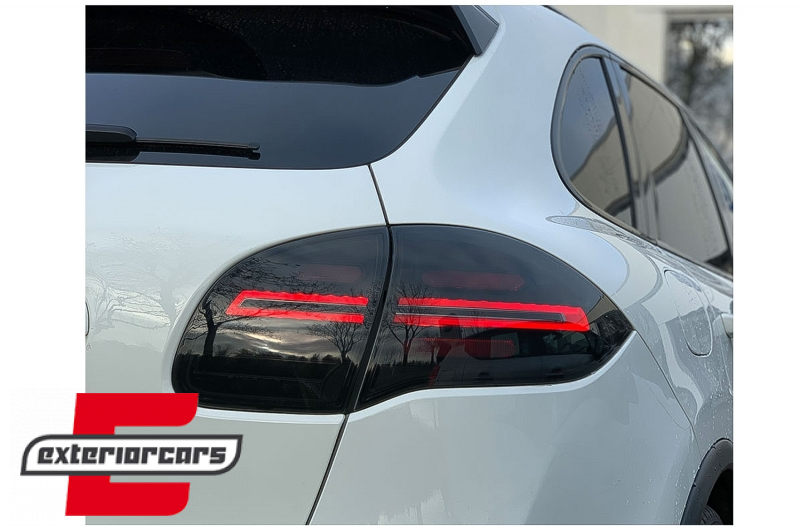 Full LED stražnja svjetla SEQ žmigavci (smoke) / Porsche Cayenne 958 (2010-2014), LDPO35