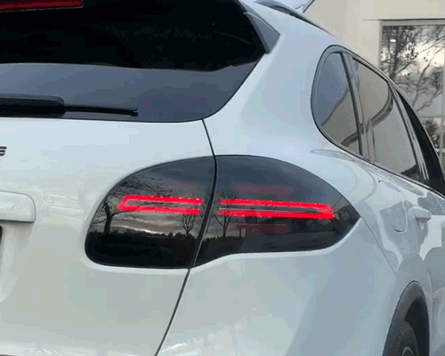 Full LED stražnja svjetla SEQ žmigavci (smoke) / Porsche Cayenne 958 (2010-2014), LDPO35