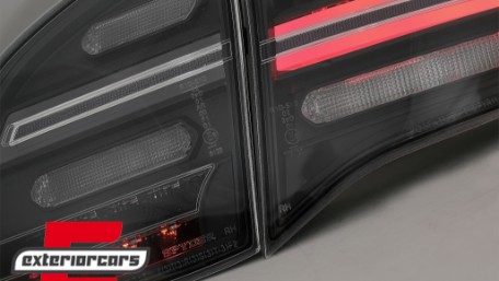 Full LED stražnja svjetla SEQ žmigavci (smoke) / Porsche Cayenne 958 (2010-2014), LDPO35