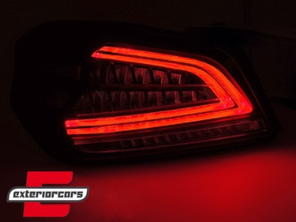 Full LED stražnja svjetla SEQ žmigavci (smoke) / Subaru WRX (2014-2021), LDSU12