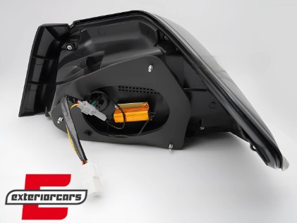 Full LED stražnja svjetla SEQ žmigavci (smoke) / Subaru WRX (2014-2021), LDSU12