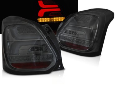 Full LED stražnja svjetla SEQ žmigavci (smoke) / Suzuki Swift VI (2017-2023), LDSI13