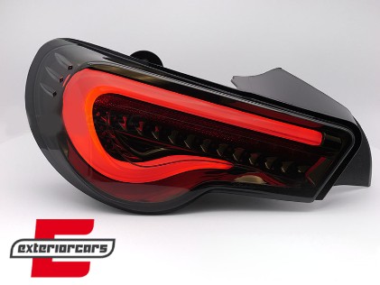 Full LED stražnja svjetla SEQ žmigavci (smoke) / Toyota GT86 (2012-2019), LDTO37