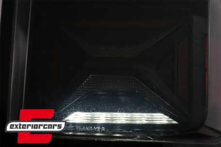 Full LED stražnja svjetla SEQ žmigavci (smoke) / VW Amarok (2010-2020), LDVWU4