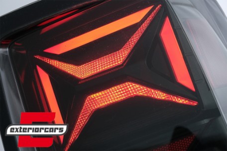 Full LED stražnja svjetla SEQ žmigavci (smoke) / VW Amarok (2010-2020), LDVWU4