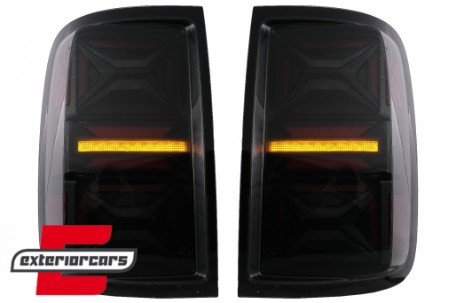 Full LED stražnja svjetla SEQ žmigavci (smoke) / VW Amarok (2010-2020), LDVWU4