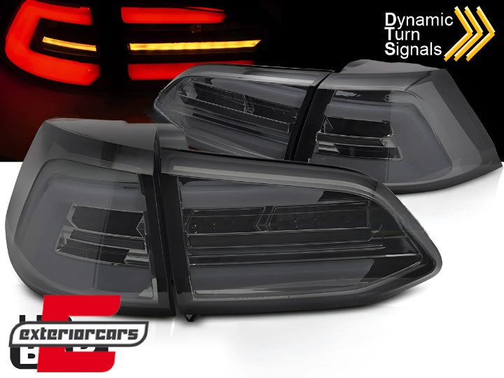 Full LED stražnja svjetla SEQ žmigavci (smoke) / VW Golf 7 (2013-2017) karavan, LDVWS5