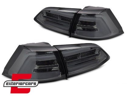 Full LED stražnja svjetla SEQ žmigavci (smoke) / VW Golf 7.5 Facelift (2017-2020) karavan, LDVWS9