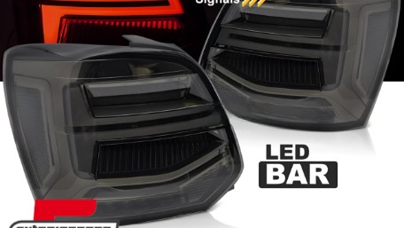 Full LED stražnja svjetla SEQ žmigavci (smoke) / VW Polo 6R 6C (2009-2017), LDVWV5
