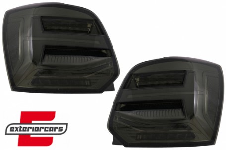 Full LED stražnja svjetla SEQ žmigavci (smoke) / VW Polo 6R 6C (2009-2017), LDVWV5