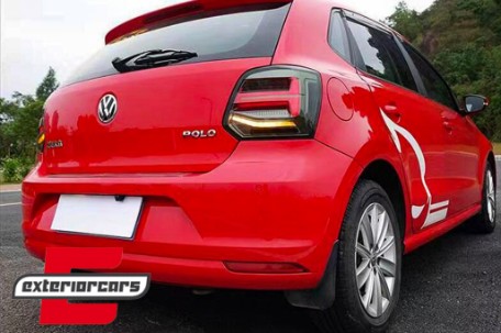 Full LED stražnja svjetla SEQ žmigavci (smoke) / VW Polo 6R 6C (2009-2017), LDVWV5